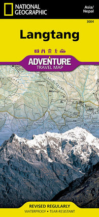 Buy map Langtang, Nepal Adventure Map 3004