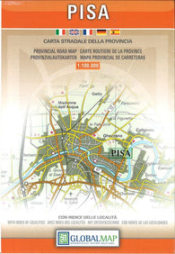 Buy map Pisa : carta stradale della provincia