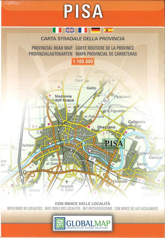 Buy map Pisa : carta stradale della provincia