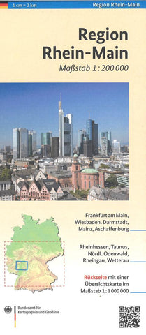 Buy map Rhein-Main Regional Map