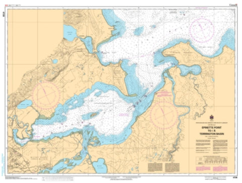 Buy map Epinette Point to/a Terrington Basin by Canadian Hydrographic Service
