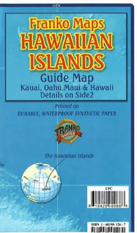 Buy map Hawaii Map, Hawaiian Islands Guide, folded, 2009 by Frankos Maps Ltd.