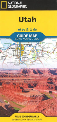 Buy map Utah Road Map & Guide by National Geographic Maps