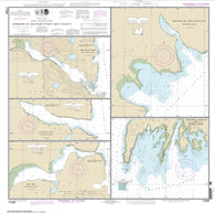 Buy map Harbors in Chatham Strait and vicinity Gut Bay, Chatham Strait; Hoggatt Bay, Chatham Strait; Red Bluff Bay, Chatham Strait; Herring Bay and Chapin Bay, Frederick Sound;Surprise Hbr, and Murder Cove, Frederick Sound (17336-10) by NOAA