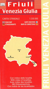 Buy map Friuli : Venezia Giulia