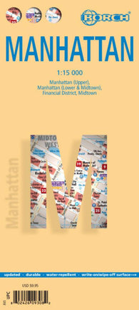 Buy map Manhattan, New York Borough Map