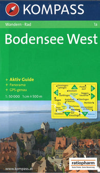 Buy map Bodensee - West Hiking Map & Guide