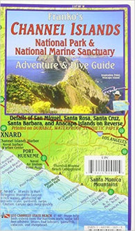Buy map California Map, Channel Islands Guide and Dive, folded, 2011 by Frankos Maps Ltd.