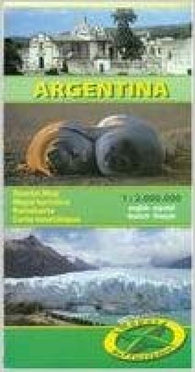 Buy map Travel Map of Argentina