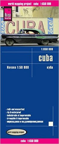 Buy map Cuba + Havana by Reise Know-How Verlag