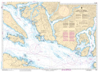 Buy map Strait of Georgia, Central Portion/Partie Centrale by Canadian Hydrographic Service