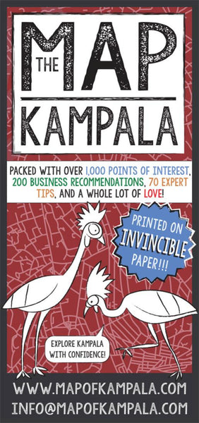 Buy map The Kampala Tourist Map