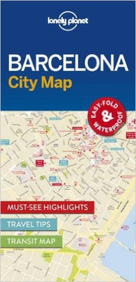 Buy map Barcelona City Map by Lonely Planet Publications