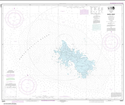 Buy map Maro Reef (19441-8) by NOAA
