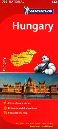 Buy map Hungary (732) by Michelin Maps and Guides