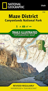 Buy map Maze District: Canyonland National Park