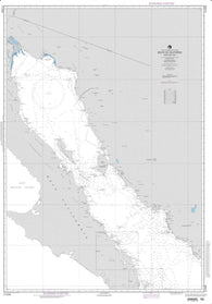 Buy map Golfo De California - Northern Part (NGA-21008-62) by National Geospatial-Intelligence Agency