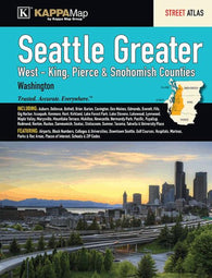Buy map Seattle, Greater, Street Atlas by Kappa Map Group