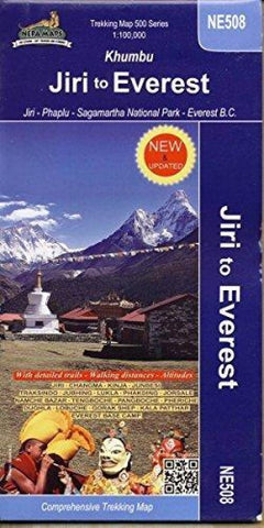 Buy map Khumbu : Jiri to Everest