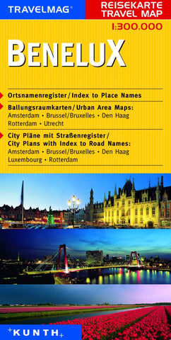 Buy map Benelux by Kunth Verlag