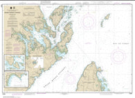 Buy map Grand Manan Channel Northern Part; North Head and Flagg Cove (13394-5) by NOAA