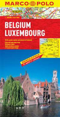 Buy map Belgium and Luxembourg by Marco Polo Travel Publishing Ltd