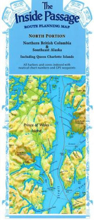 Buy map Inside Passage, Alaska and Canada, North Portion by Fine Edge