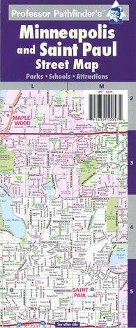 Buy map Minneapolis-St Paul, Minnesota