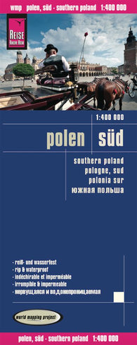 Buy map Polen süd = Southern Poland = Pologne, sud = Polonia sur