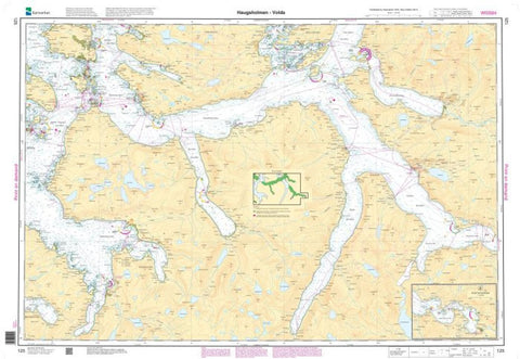 Buy map HAUGSHOLMEN - VOLDA (125) by Kartverket
