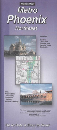 Buy map Phoenix, Arizona Metro, Northeast by The Seeger Map Company Inc.