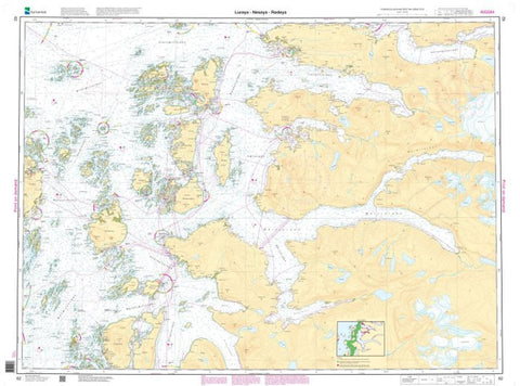 Buy map FRA LURÖ TIL NESÖ OG RÖDÖ (62) by Kartverket