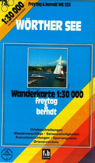 Buy map Worther See. WK 235 by Freytag-Berndt und Artaria