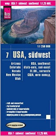 Buy map United States, Southwest by Reise Know-How Verlag