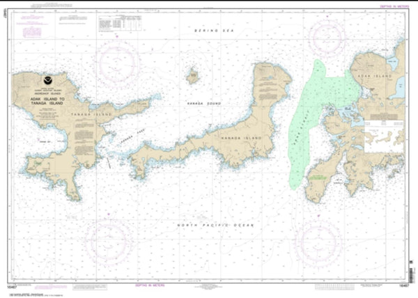 Buy map Adak Island to Tanaga Island (16467-2) by NOAA