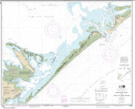 Buy map Ocracoke lnlet and Part of Core Sound (11550-30) by NOAA