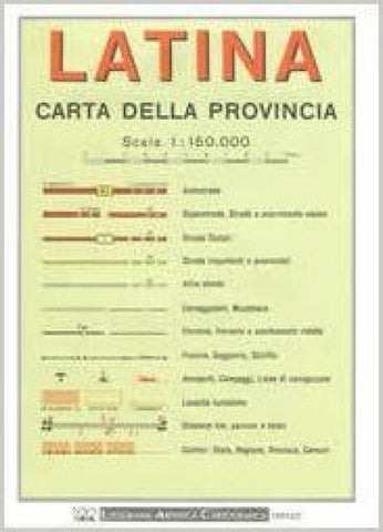 Buy map Latina : carta della provincia