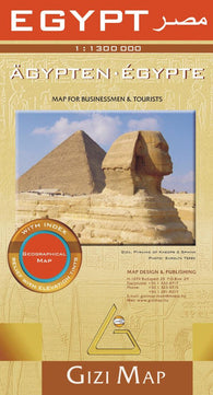Buy map Egypt Geographical Map by GiziMap