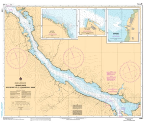 Buy map LaHave River - Riverport to/a Conquerall Bank by Canadian Hydrographic Service