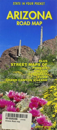 Buy map Arizona road map