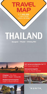 Buy map Thailand : travel map