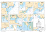 Buy map Plans, Baie des Chaleaurs/Chaleur Bay (Cote Nord/North Shore) by Canadian Hydrographic Service