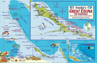 Buy map Bahamas Fish Card, Great Exuma Island 2010 by Frankos Maps Ltd.