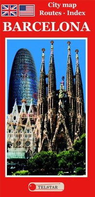 Buy map Barcelona, Tourist Map (English Edition) by Distrimapas Telstar, S.L.