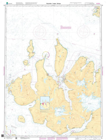 Buy map FRA BRYNILEN OG LOPPA TIL SÖRÖYA (95) by Kartverket