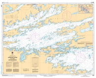 Buy map Sandpoint Island to/aux Anchor Islands by Canadian Hydrographic Service