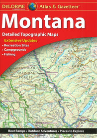 Buy map Montana Atlas and Gazetteer by DeLorme