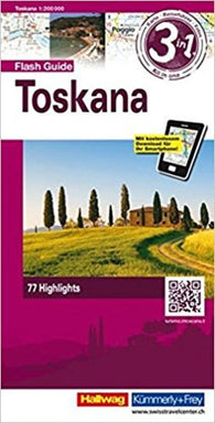 Buy map Tuscany Flash Guide by Hallwag