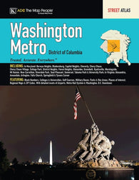 Buy map Washington, DC, Metro Street Atlas by Kappa Map Group