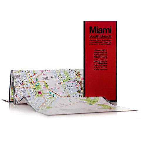Buy map Miami, Florida with South Beach by Red Maps